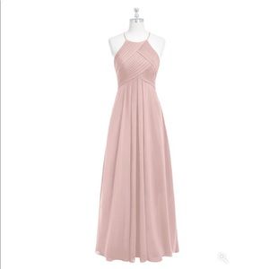 Azazie Ginger Bridesmaid Dress in Dusty Rose
